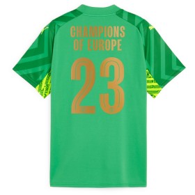 Manchester City Champions of Europe Keeper Hjemmedrakt 2023-24 Kortermet